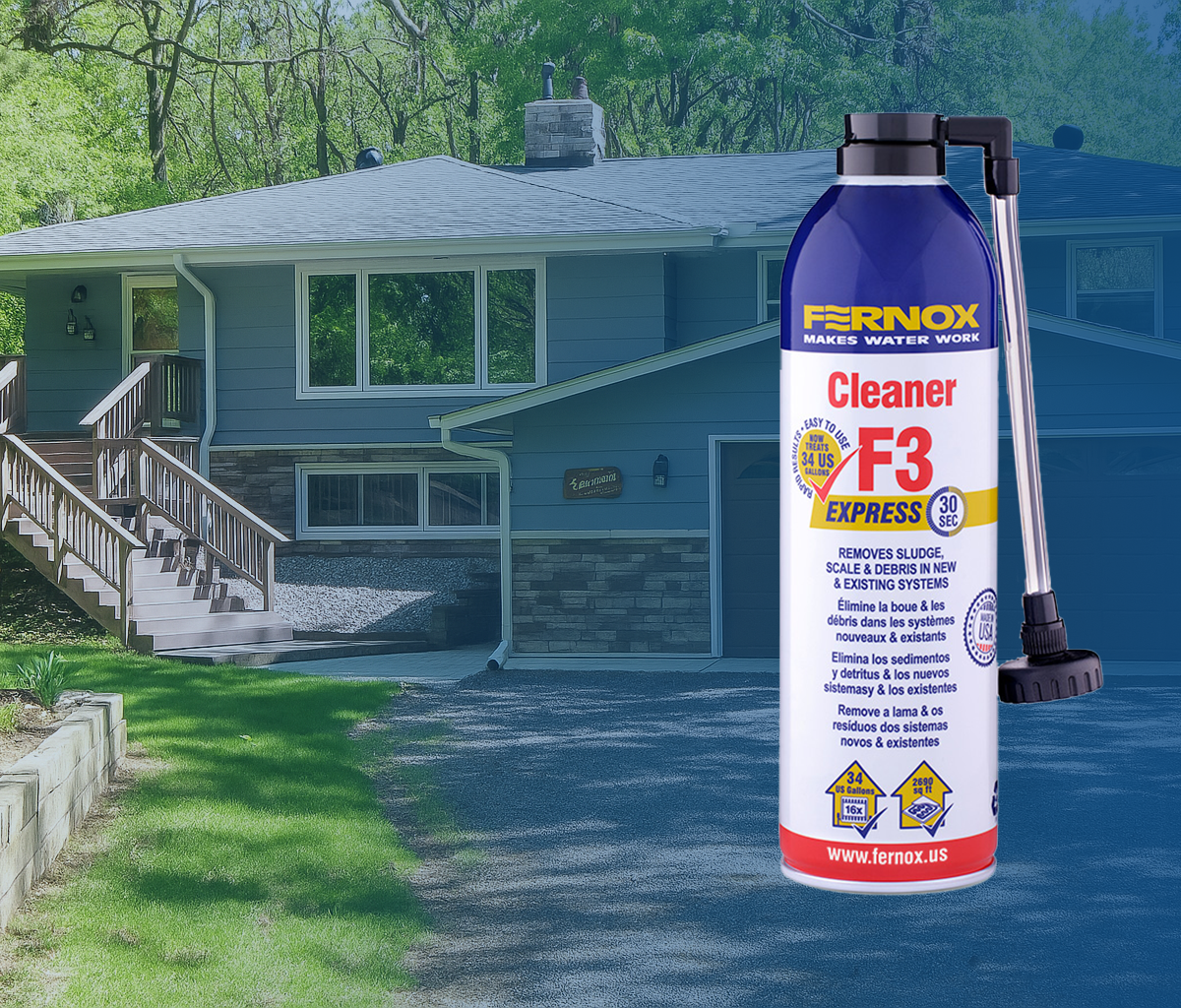 THE EFFECT OF SYSTEM CLEANING WITH FERNOX CLEANER F3 ON A RESIDENTIAL HYDRONIC HEATING SYSTEM